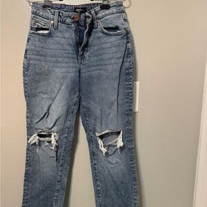 Edgely by Maurice’s Distressed Blue Jeans